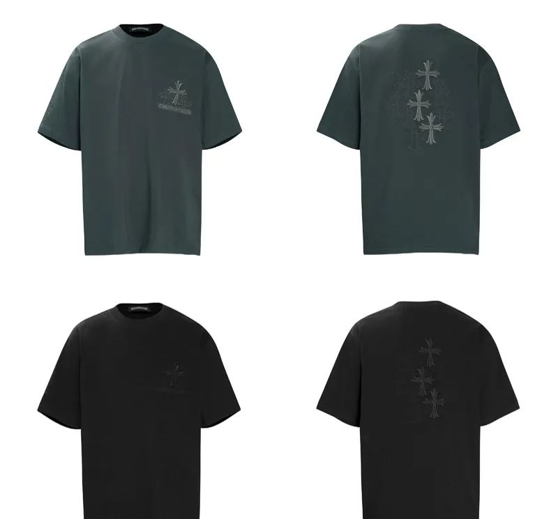 Chrome Hearts クロムハーツ 動きやすさ重視 スポーツ向け半袖Tシャツ 2色兼用 男女兼用 レディース メンズ 6020