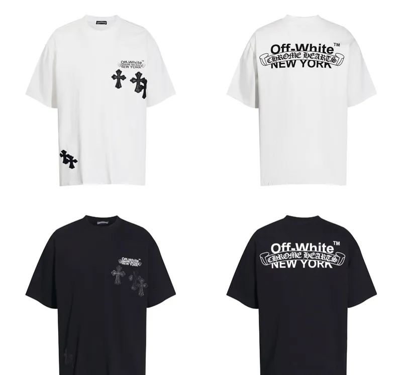 Chrome Hearts クロムハーツ オーガニック素材 環境に優しい半袖シャツ 2色兼用 男女兼用 レディース メンズ 6027