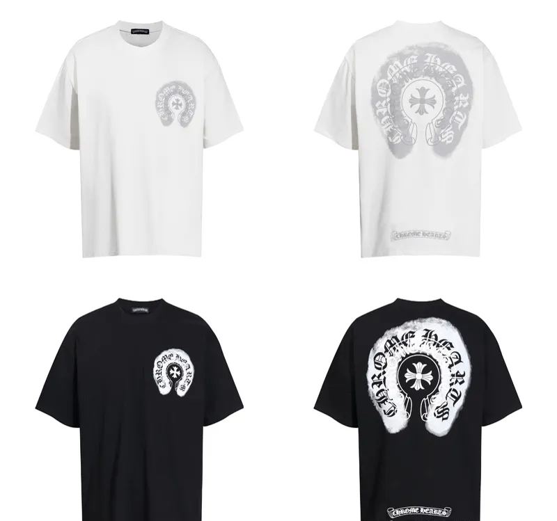 Chrome Hearts クロムハーツ シックでスタイリッシュ ファッション半袖トップス 2色兼用 男女兼用 レディース メンズ 6028