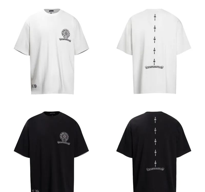 Chrome Hearts クロムハーツ  快適で涼しい 通気性抜群の半袖シャツ 2色兼用 男女兼用 レディース メンズ 6040