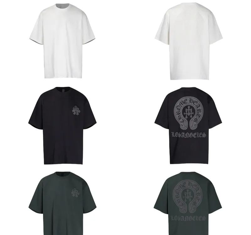 Chrome Hearts クロムハーツ シックでシンプル！モダンな半袖シャツ  3色兼用 男女兼用 レディース メンズ 6063