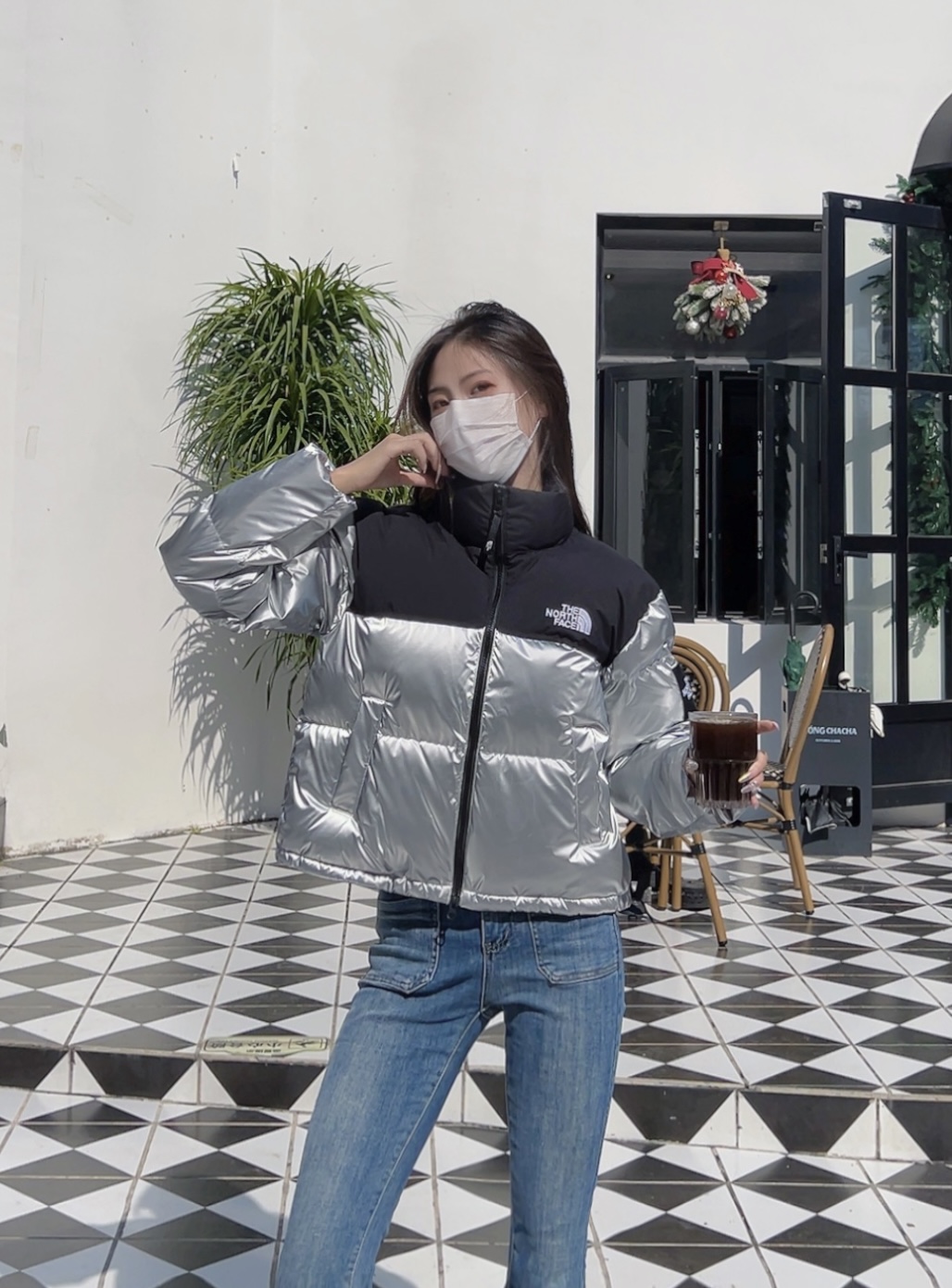 ザ・ノース・フェイス W'S Novelty Nuptse Down Jacket Se チョン・ソミ Jeon Somi 4色兼用 レディース ヌプシ ジャケット コート ダウン ダウンジャケット