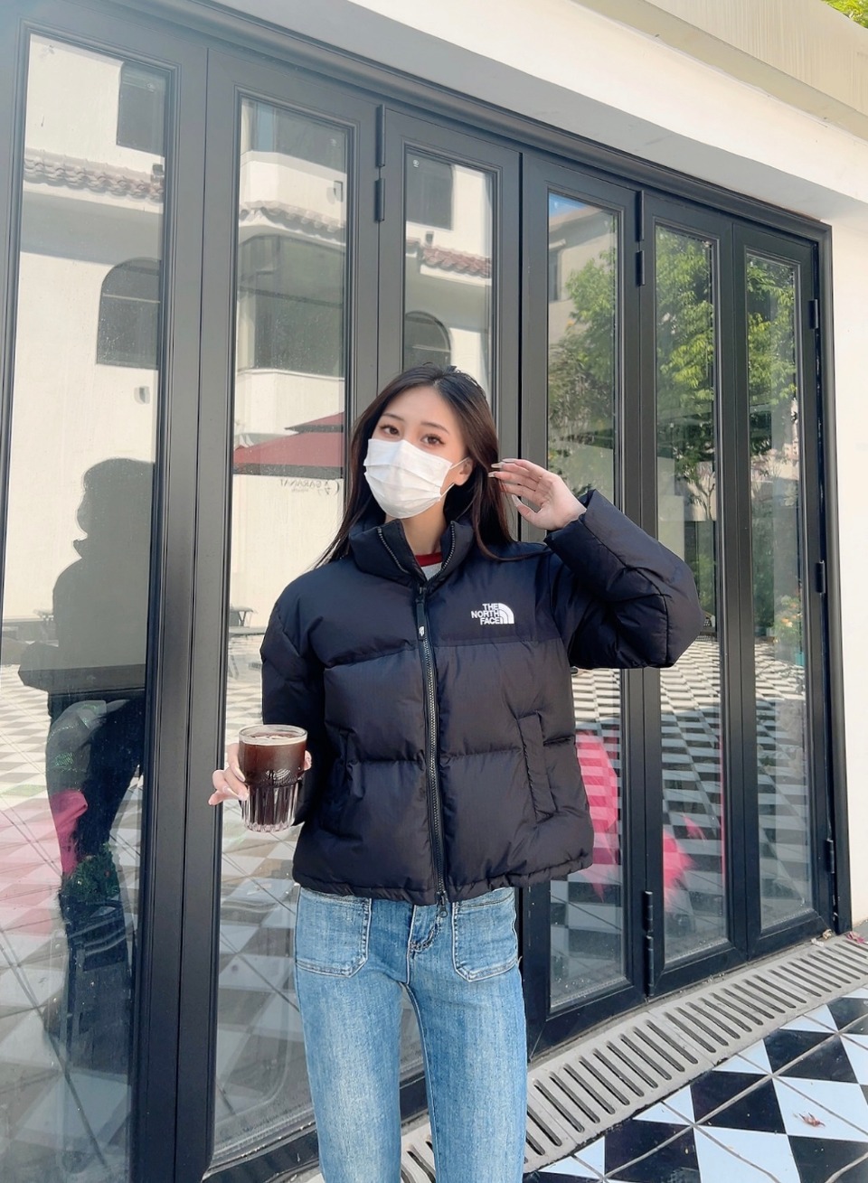 T NORTH FACE ザ・ノース・フェイス W'S Novelty Nuptse Down