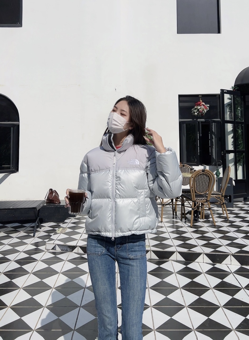 ザ・ノース・フェイス W'S Novelty Nuptse Down Jacket Se チョン・ソミ Jeon Somi 4色兼用 レディース ヌプシ ジャケット コート ダウン ダウンジャケット