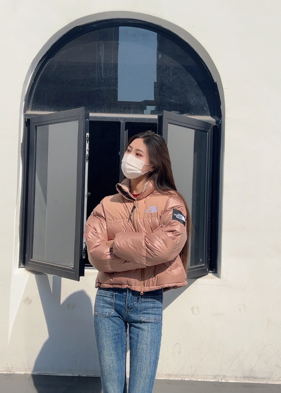 ザ・ノース・フェイス W'S Novelty Nuptse Down Jacket Se チョン・ソミ Jeon Somi 4色兼用 レディース ヌプシ ジャケット コート ダウン ダウンジャケット