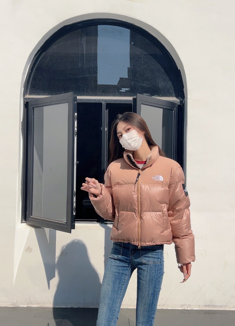 ザ・ノース・フェイス W'S Novelty Nuptse Down Jacket Se チョン・ソミ Jeon Somi 4色兼用 レディース ヌプシ ジャケット コート ダウン ダウンジャケット