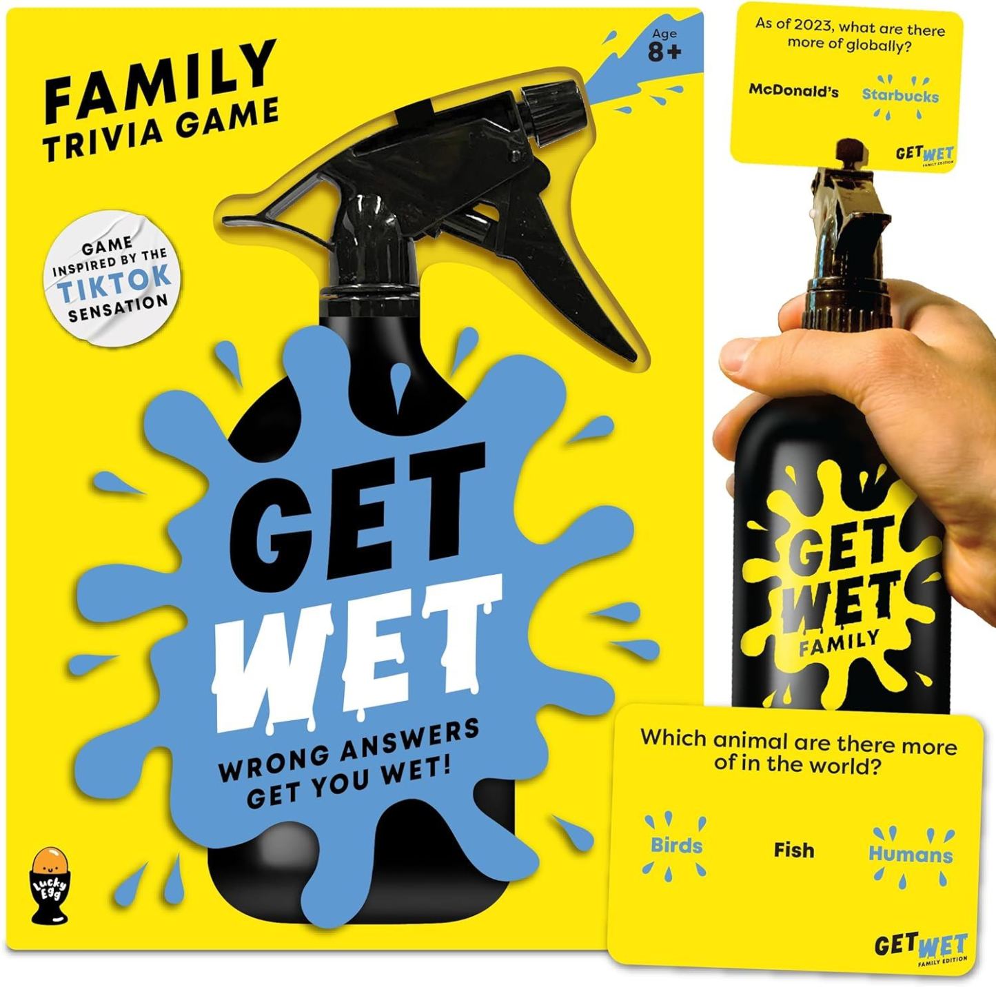 Get Wet Family Card Game
