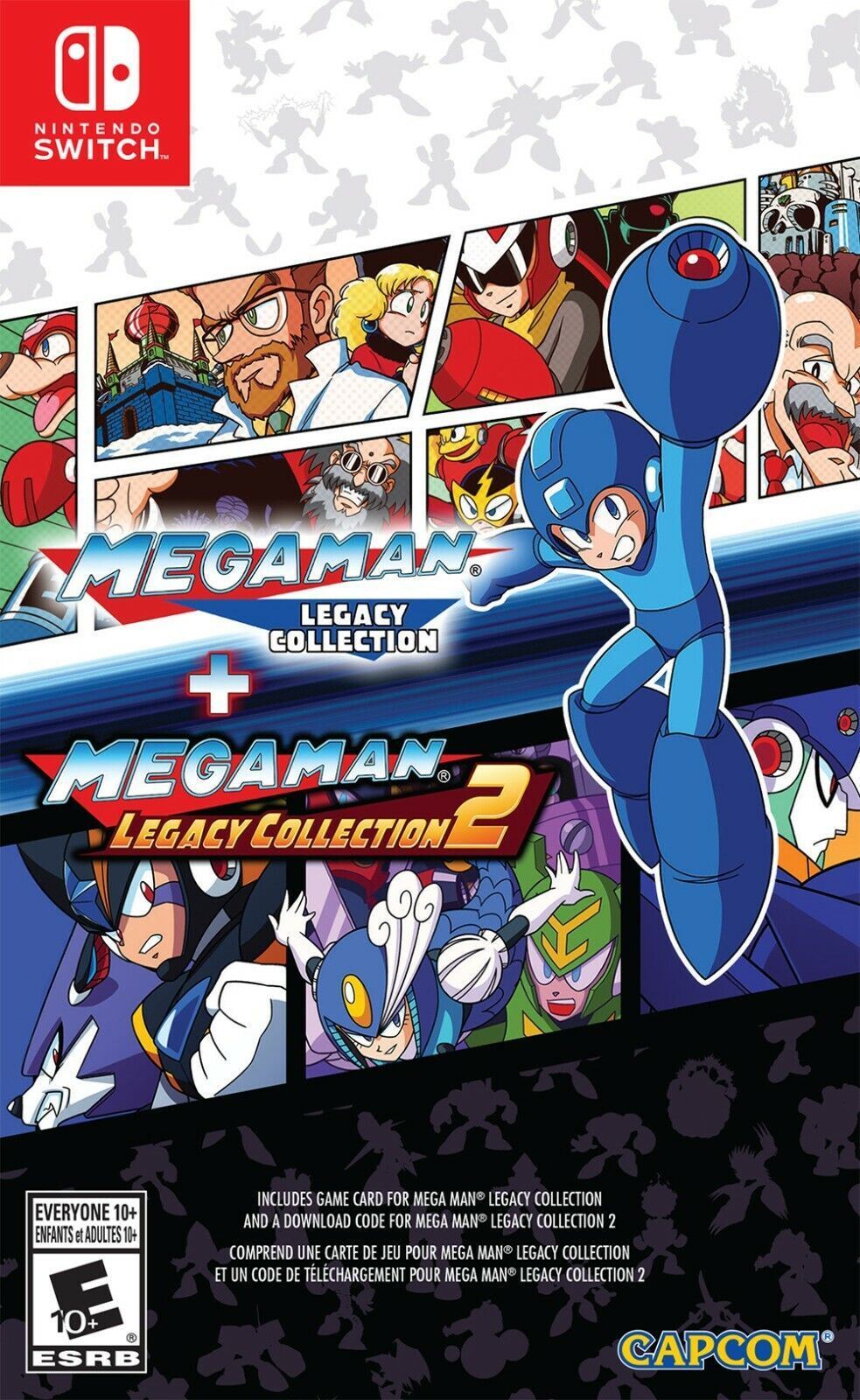 Mega Man Legacy Collection 1 + 2 Nintendo Switch Game (NTSC)