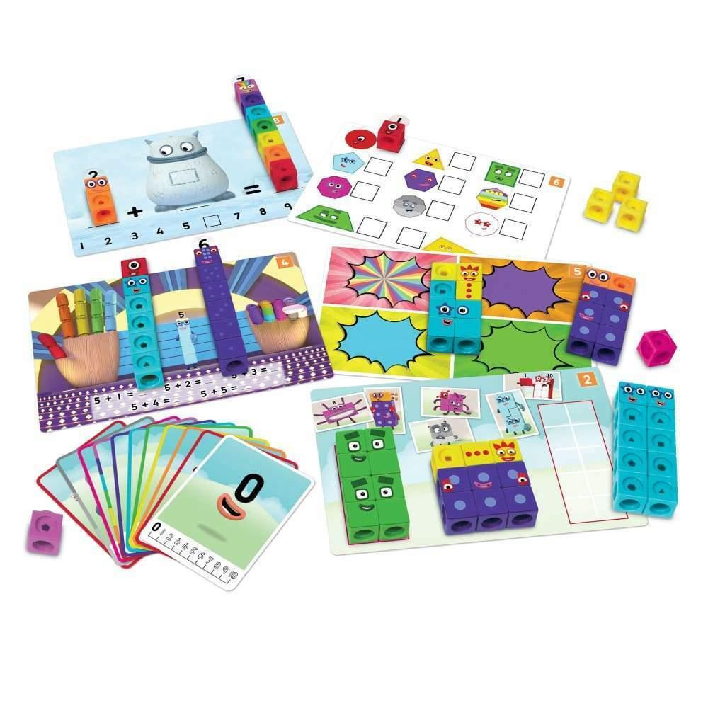 Learning Resources Numberblocks 1-10 Mathlink Cubes Activity Set