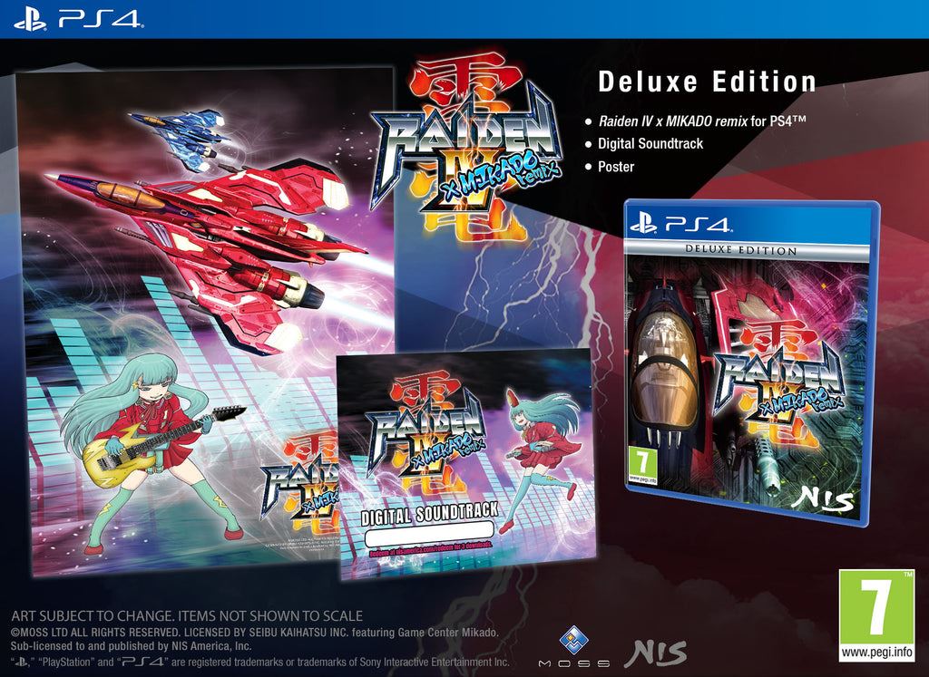 Raiden IV x MIKADO remix - Deluxe Edition PS4 Game