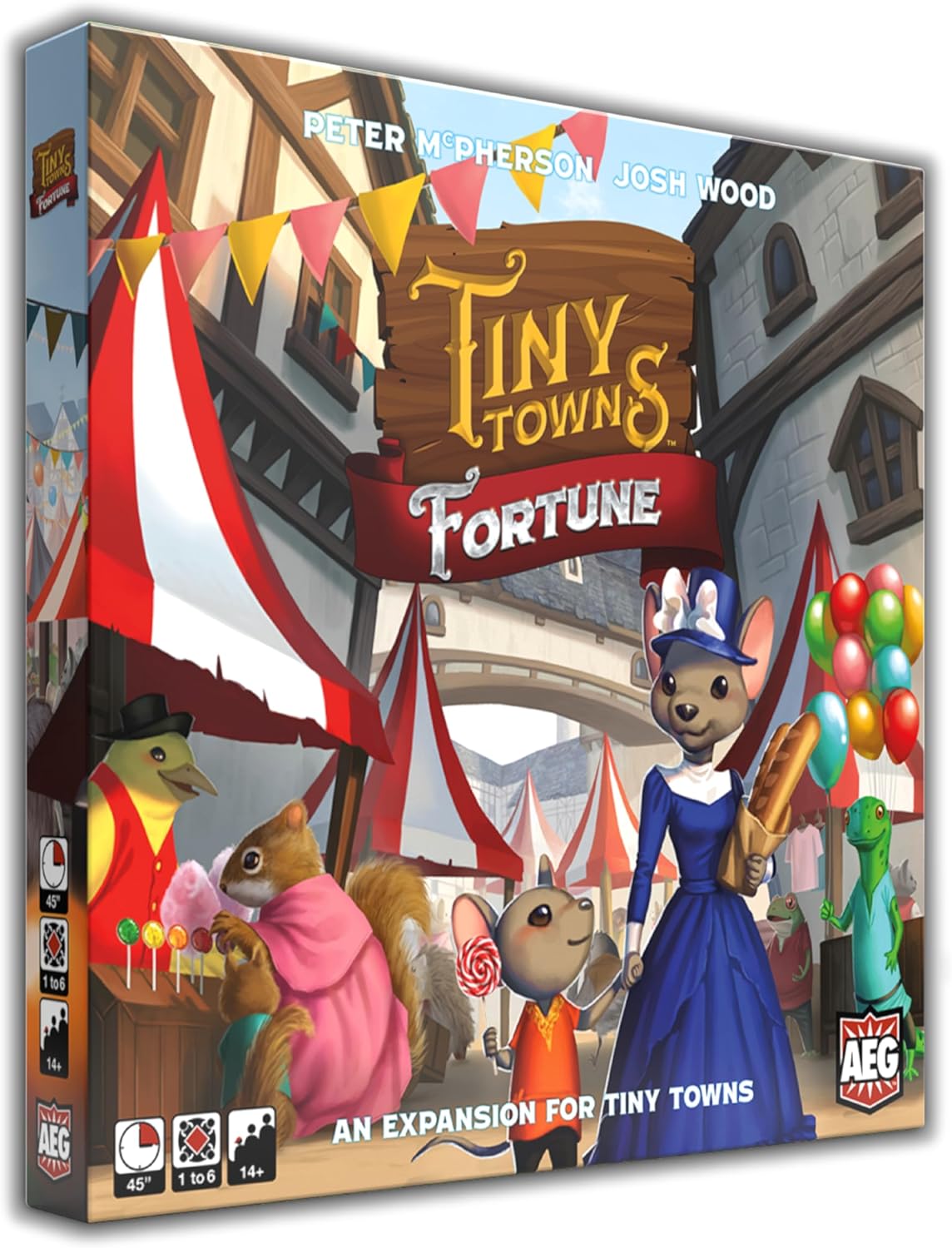 Tiny Towns: Fortune Expansion Board Game