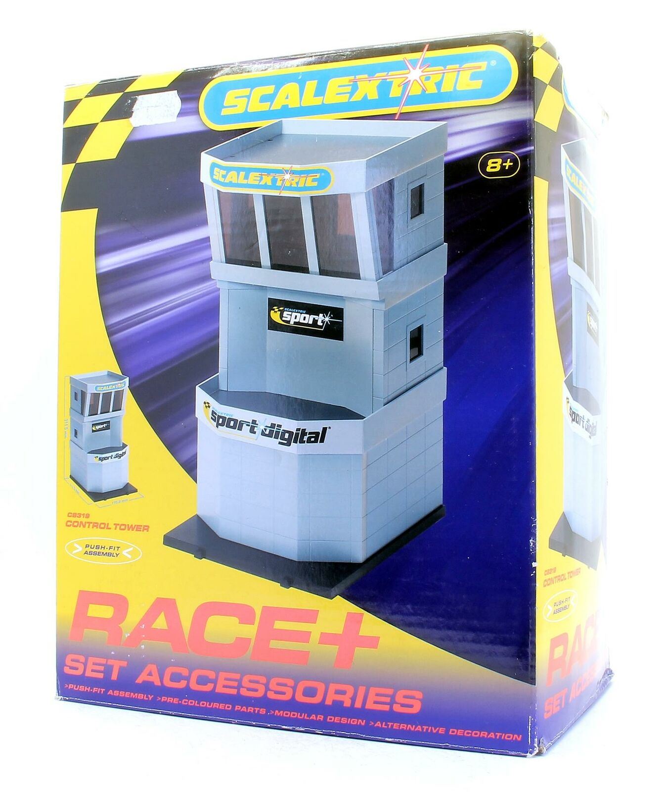 Scalextric Competition Xtreme – Curva Standard 45° – Accessorio Pista (2 Pezzi)