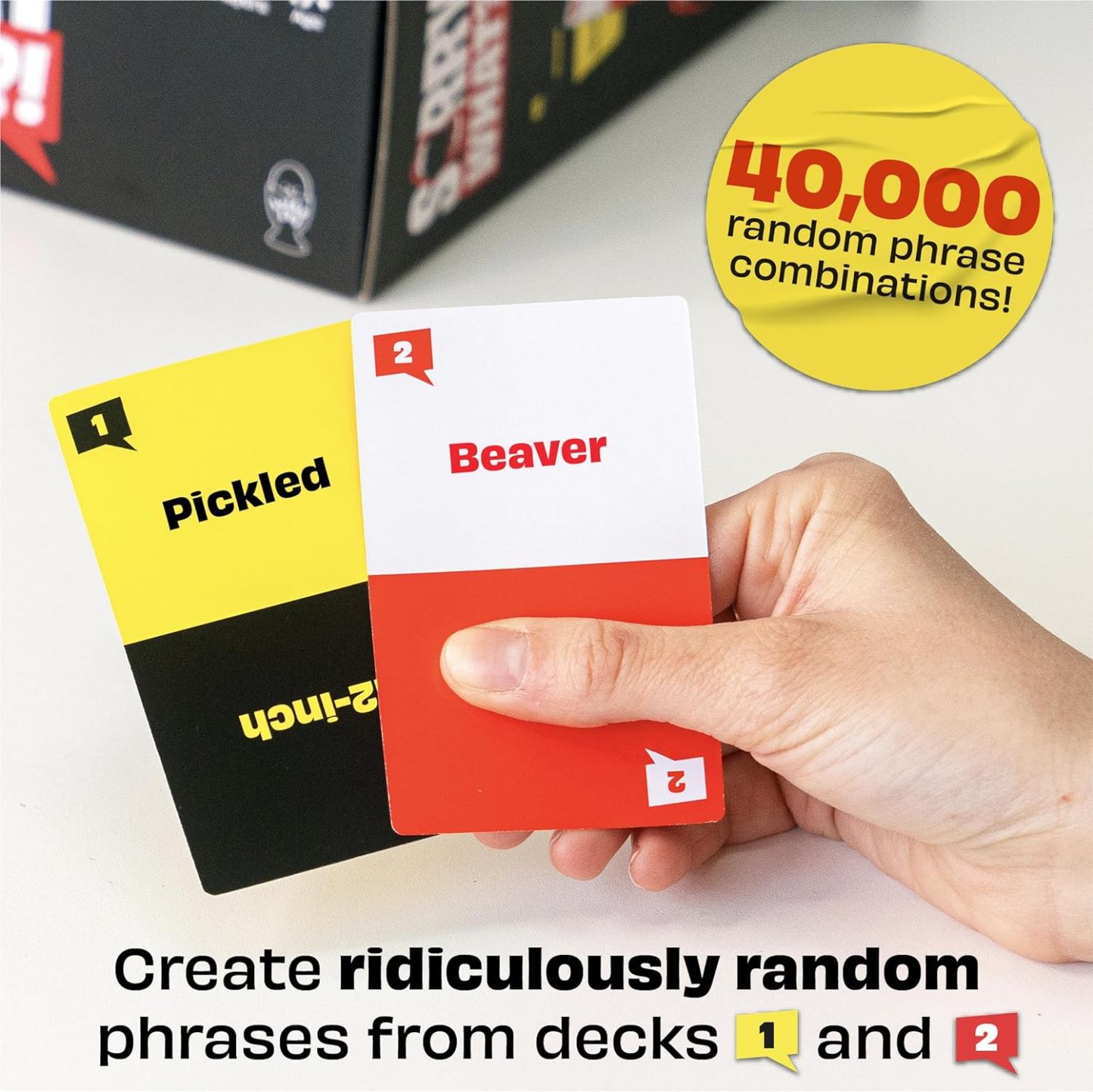 Sorry, What?! Hilarious Terrible Lip Reading Adult Party Game