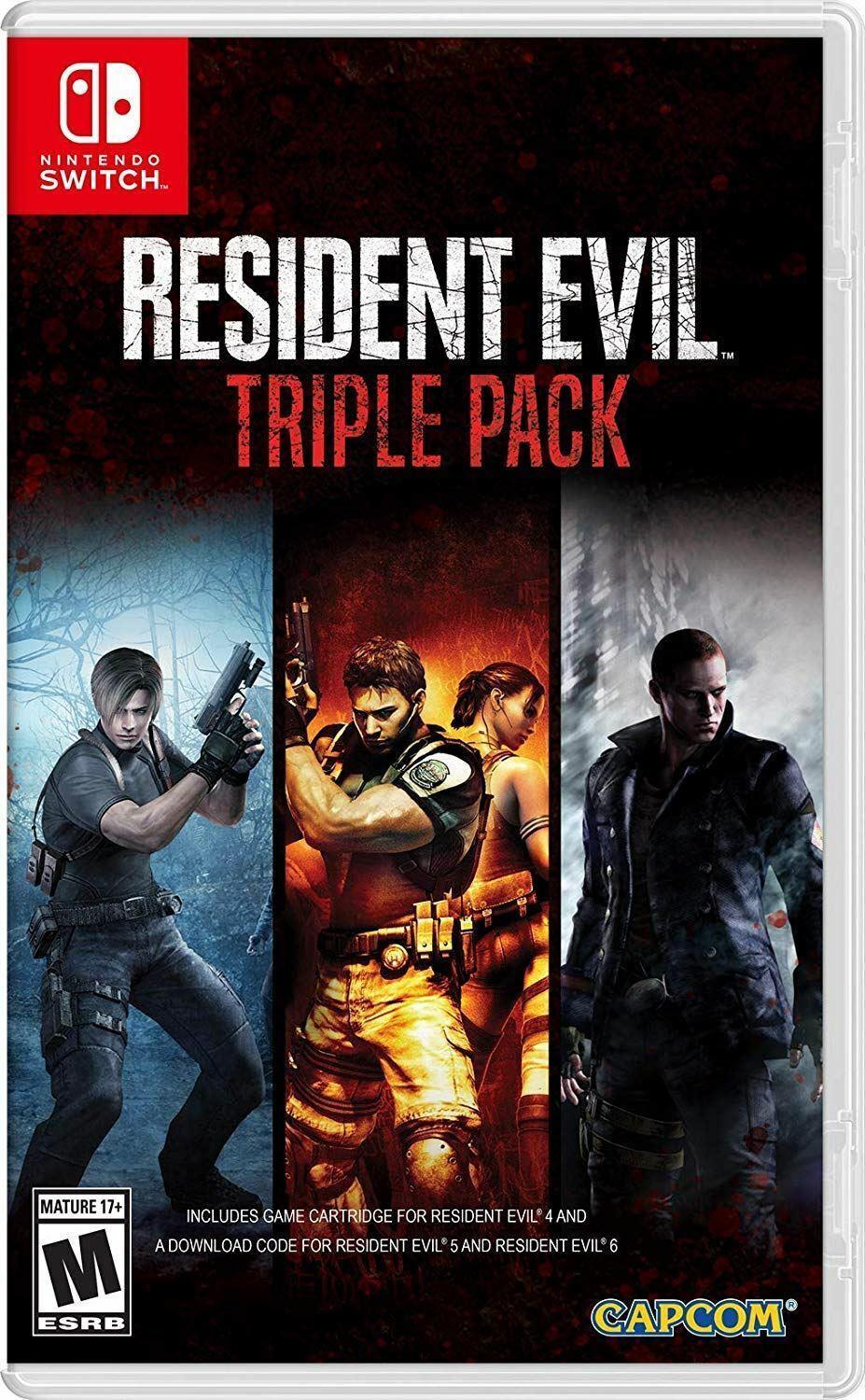 Resident Evil Triple Pack Nintendo Switch Game (NTSC)
