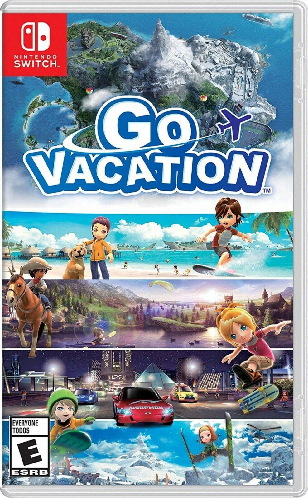 Go Vacation Nintendo Switch Game (NTSC) – OZgameshop