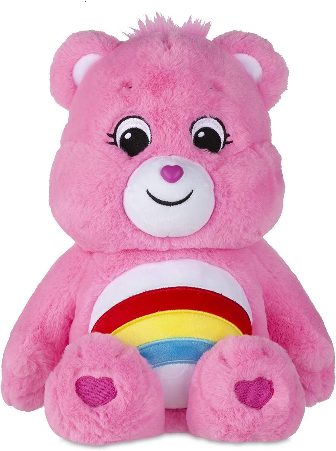 Care Bears 14 Inch Medium Plush Plus Coin - Cheer Bear