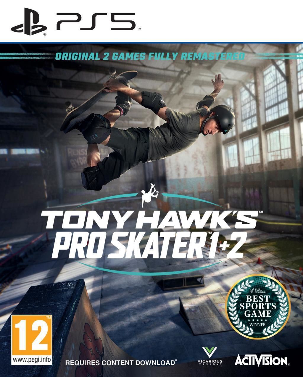 Tony Hawk's Pro Skater 1+2 PS5 Game