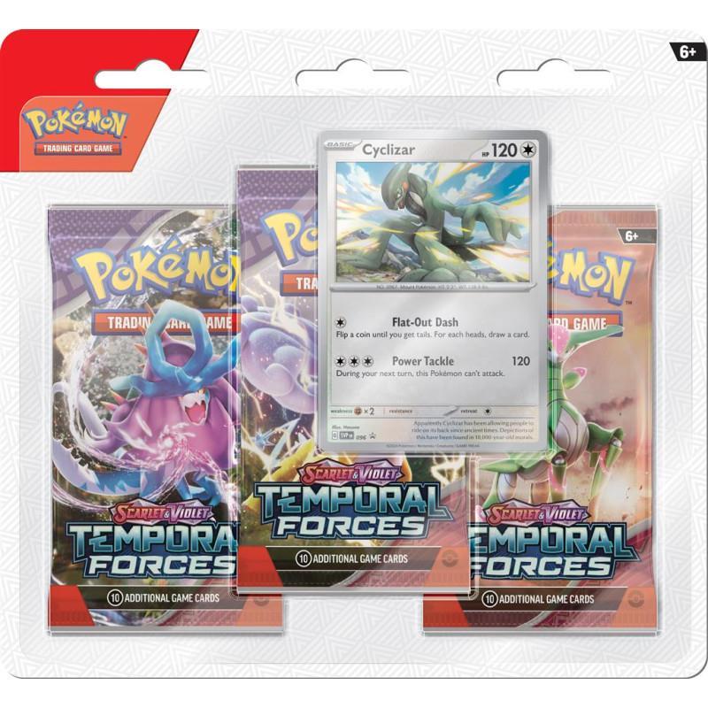 Pokemon TCG Scarlet & Violet 5 Temporal Forces 3 Pack Booster (1 At Random)