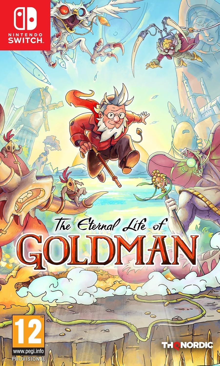 The Eternal Life of Goldman Nintendo Switch Game