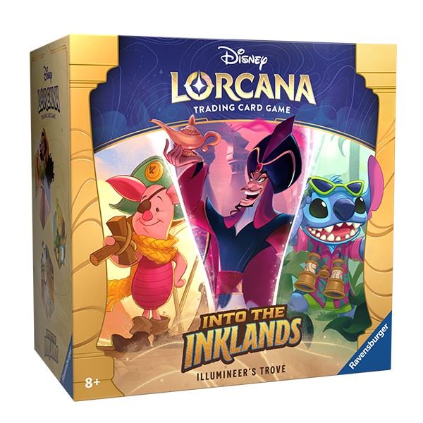 Disney Lorcana Trading Card Game Into The Inklands Trove Trainer Set 3