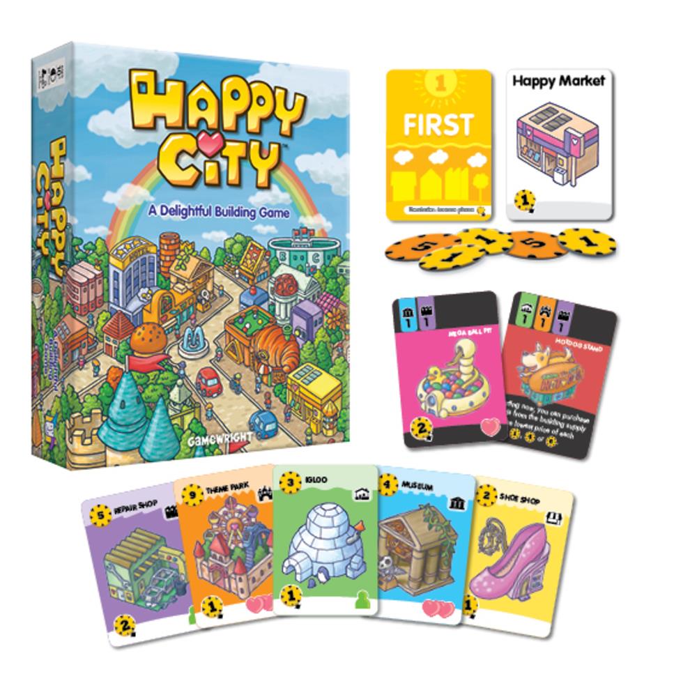 Happy City Board Game - Nzgameshop.com
