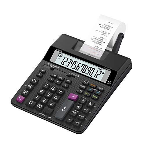 Casio HR200RCE 12 Digit Display Printing Calculator