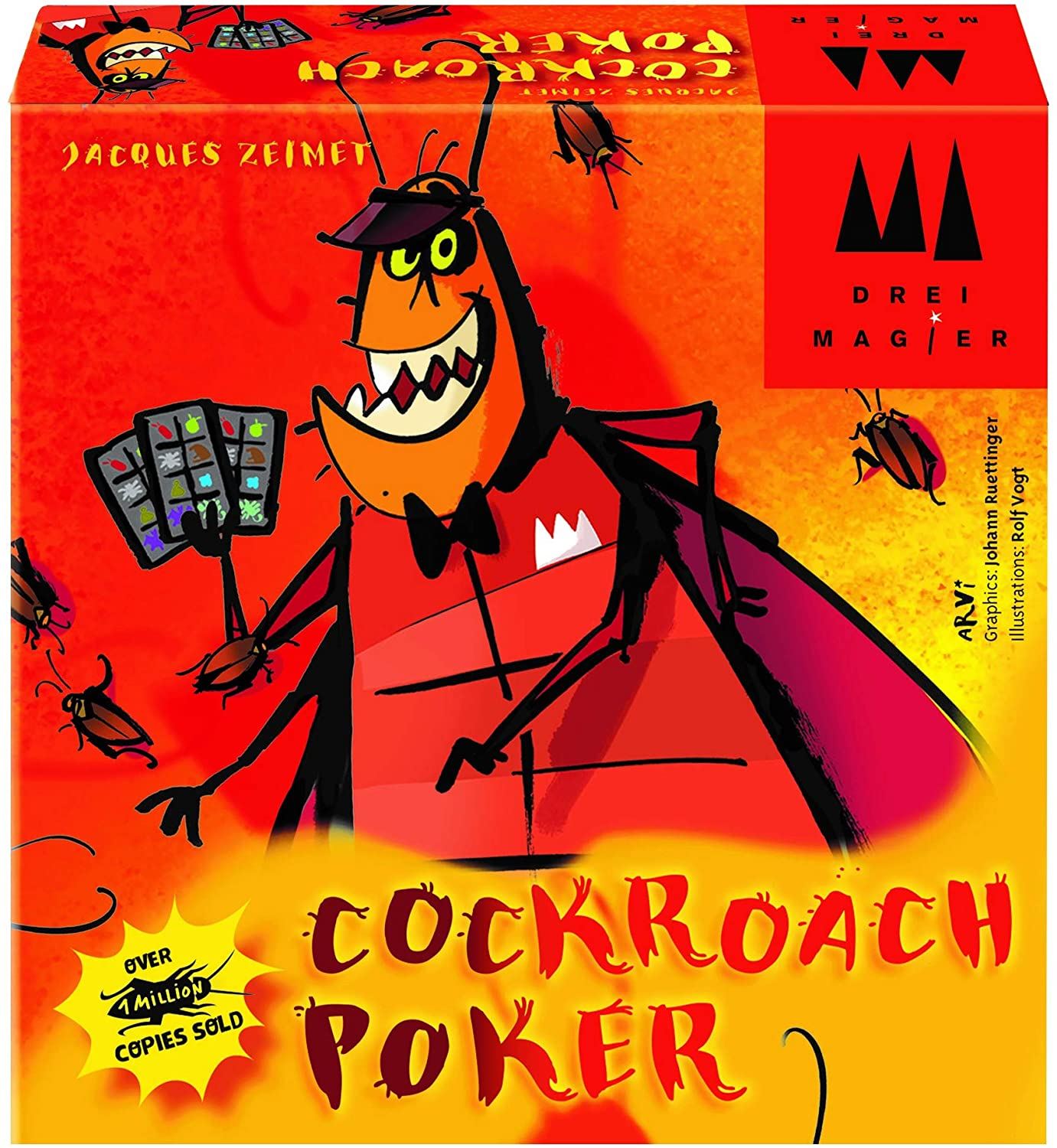 Cockroach Poker Card Game - Nzgameshop.com