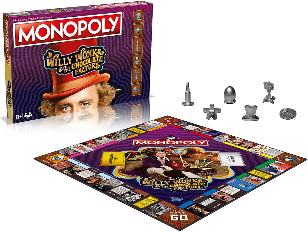 Willy Wonka and the Chocolate Factory Monopoly Board Game