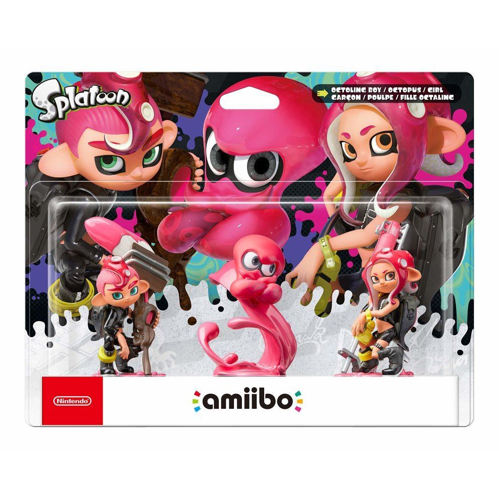 Octoling Boy/Octopus/Girl (Splatoon Collection) Amiibo For Nintendo Switch