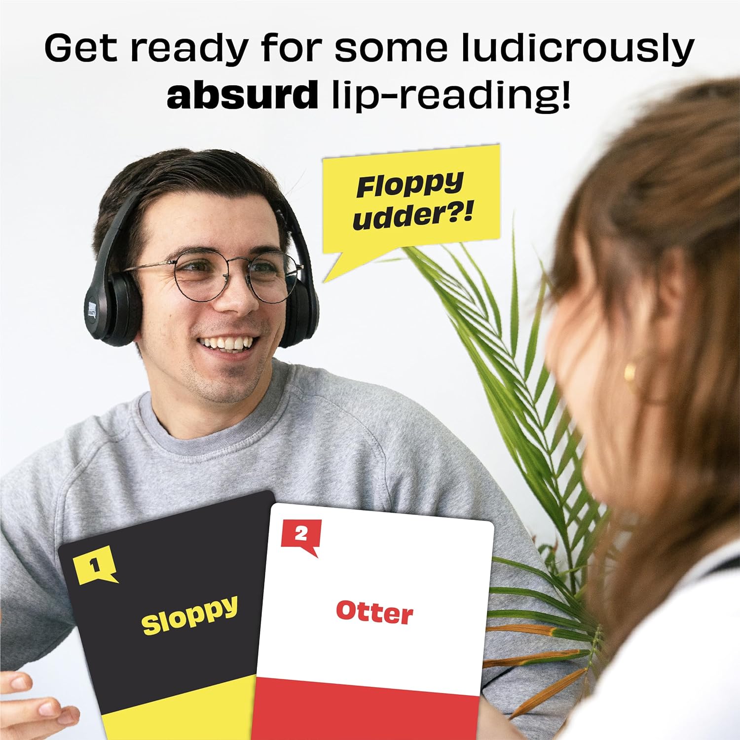 Sorry, What?! Hilarious Terrible Lip Reading Adult Party Game