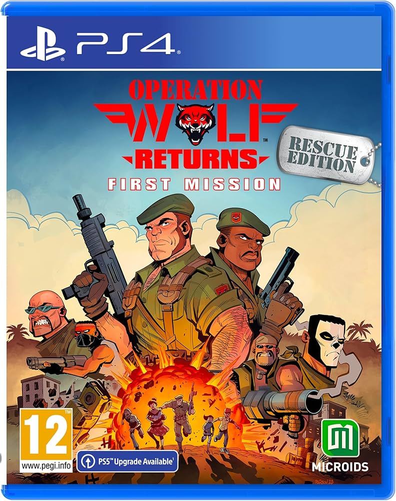 Operation Wolf Returns: First Mission Day 1 Edition PS4 Game
