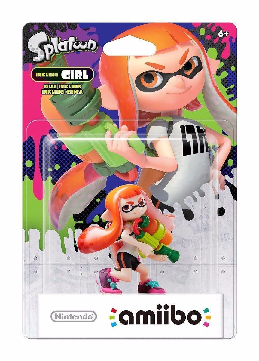 Inkling Girl Amiibo (Splatoon) for Nintendo Wii U & 3DS