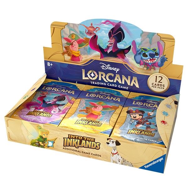 Disney Lorcana Trading Card Game Series 3 Into The Inklands - Booster Box (24 Packs)