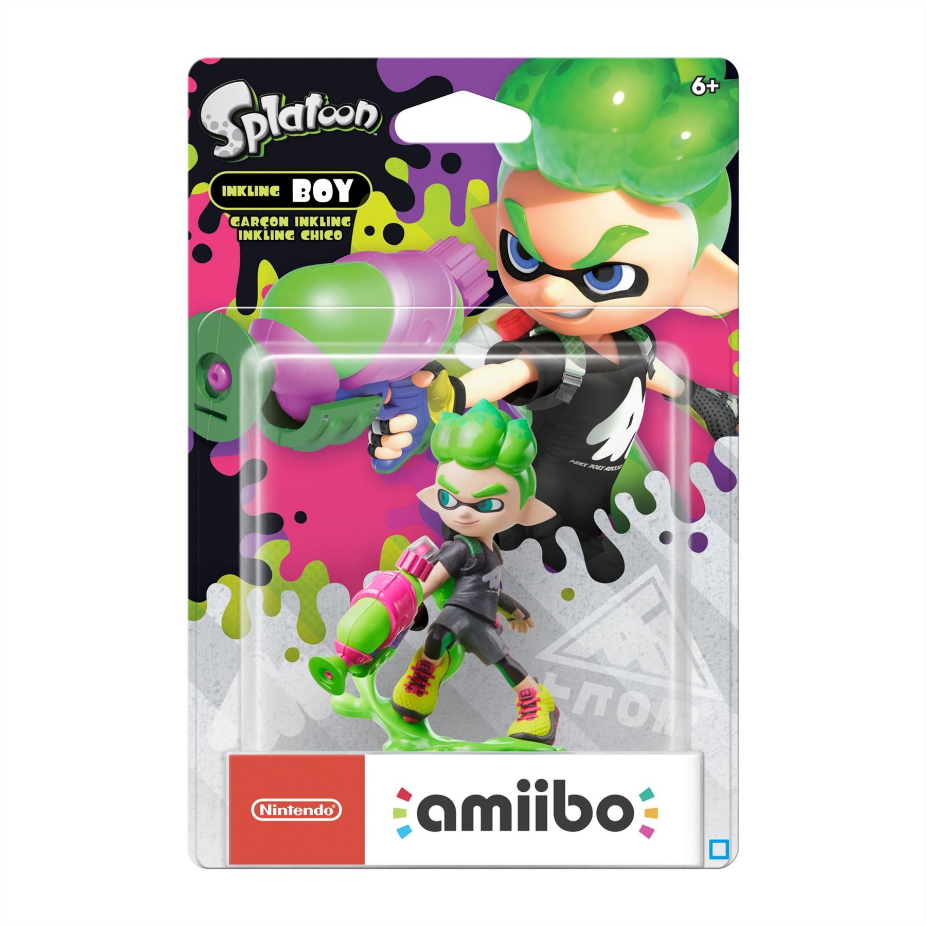 Inkling Boy Amiibo (Splatoon 2) for Nintendo Switch