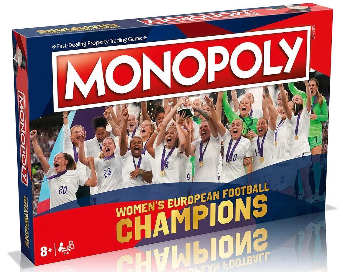 Women's European Football Champions Monopoly Board Game - Nzgameshop.com
