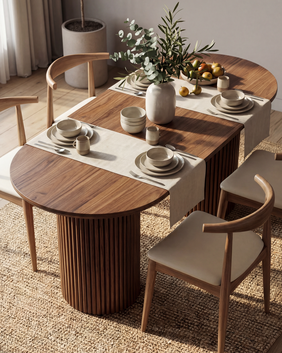 Hiro Dining Table (Semi Outdoor)