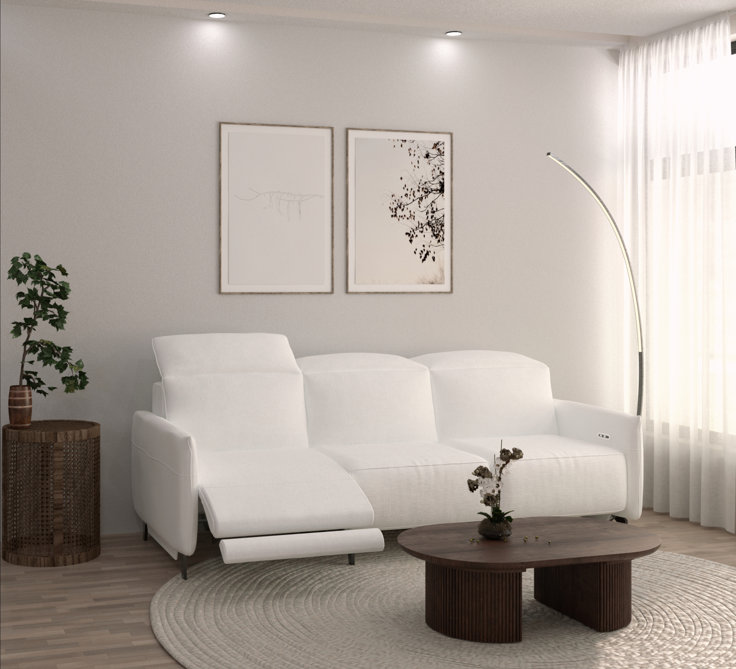Matheson Sofa - Electric Recliner Version