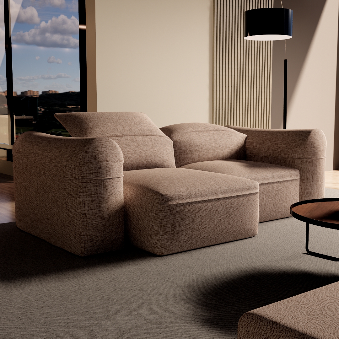 Harrison Sofa - Manual Extendable Version