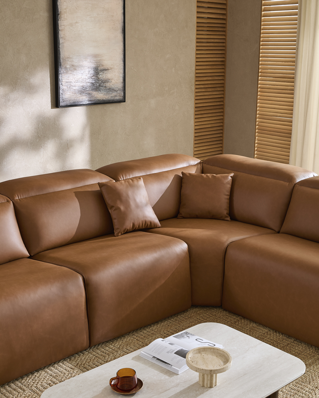 Marcel L-Shaped Sofa