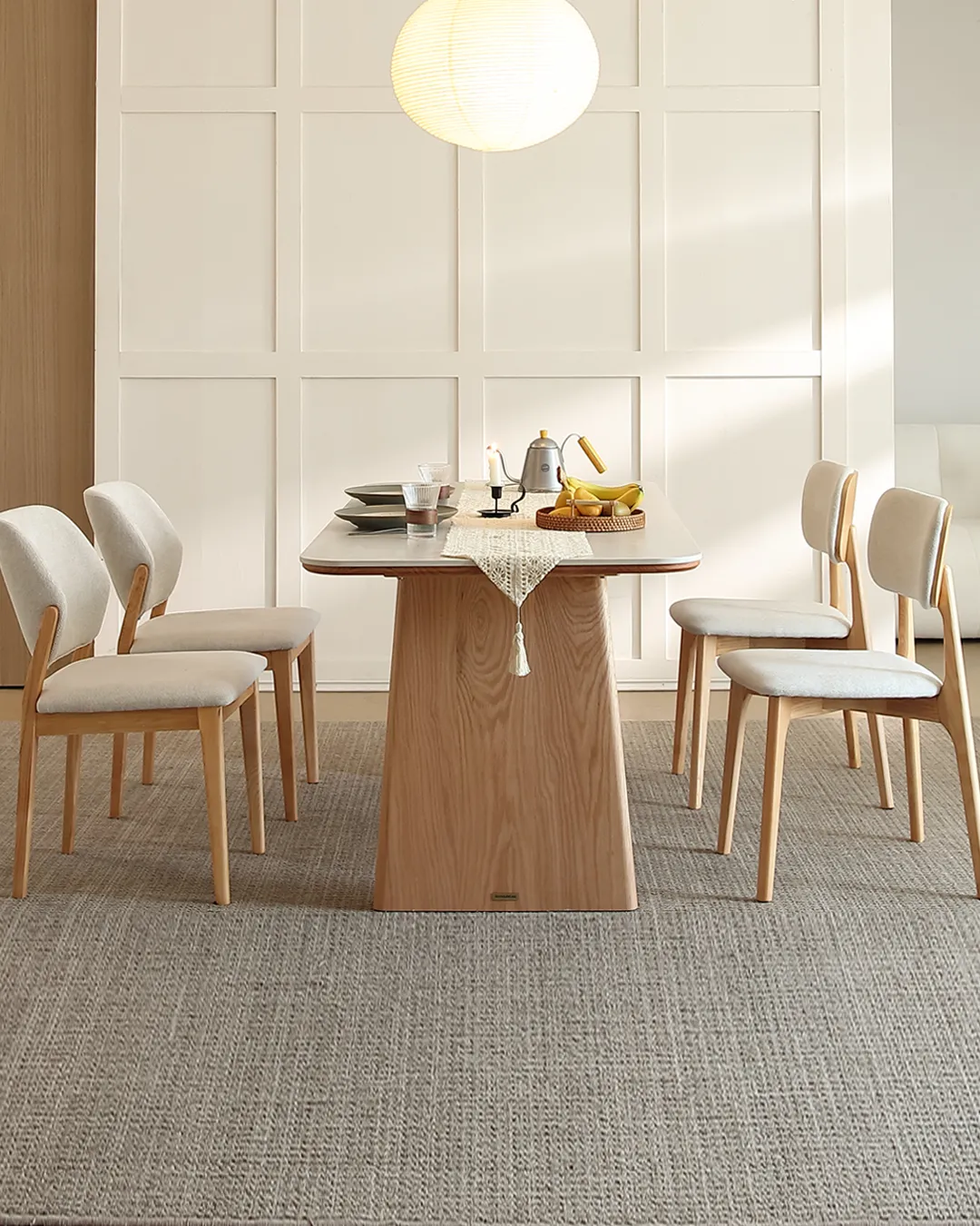 Son&Bear dining table in warm interior