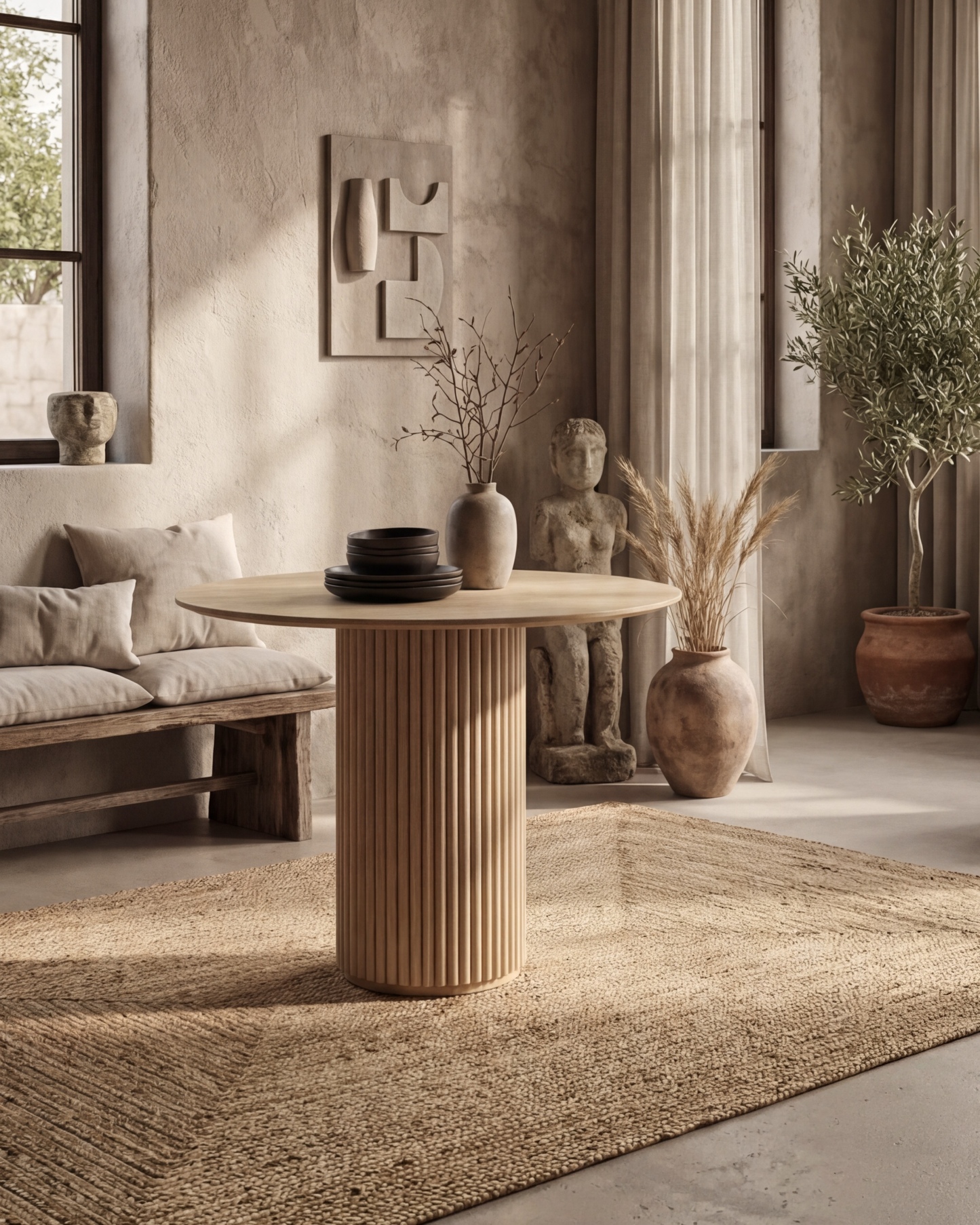 Hara Round Dining Table