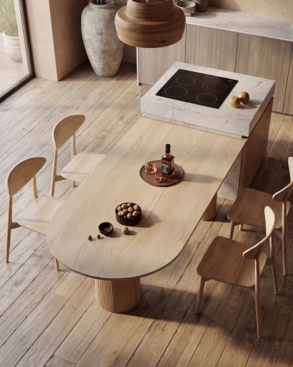 Hira Dining Table (Semi Outdoor)