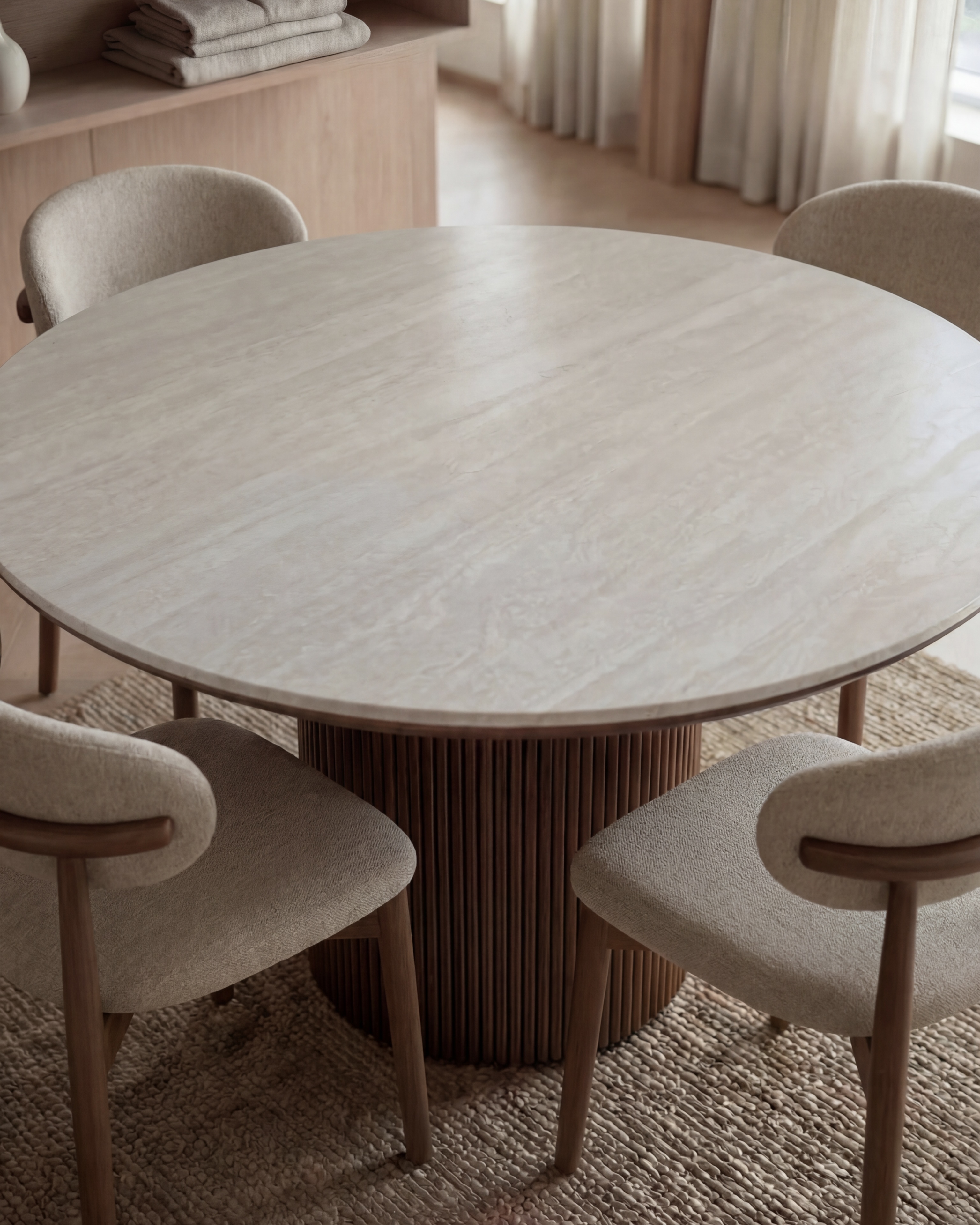 Hara Round Dining Table