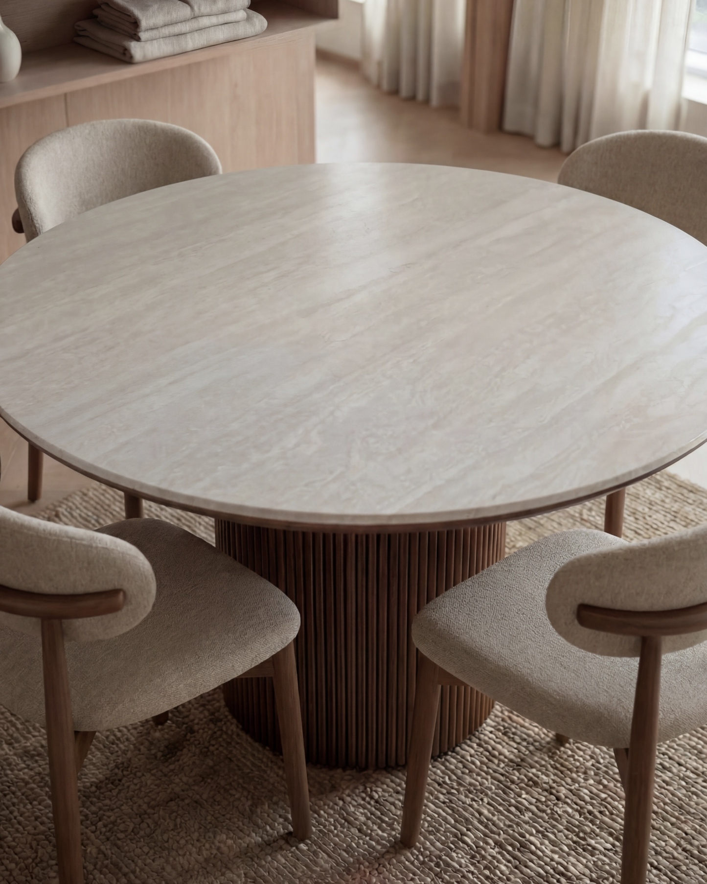 Hara Round Dining Table