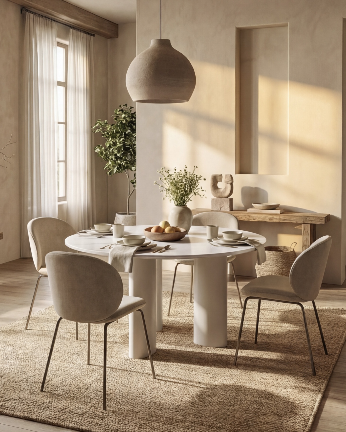 Laura Round Dining Table