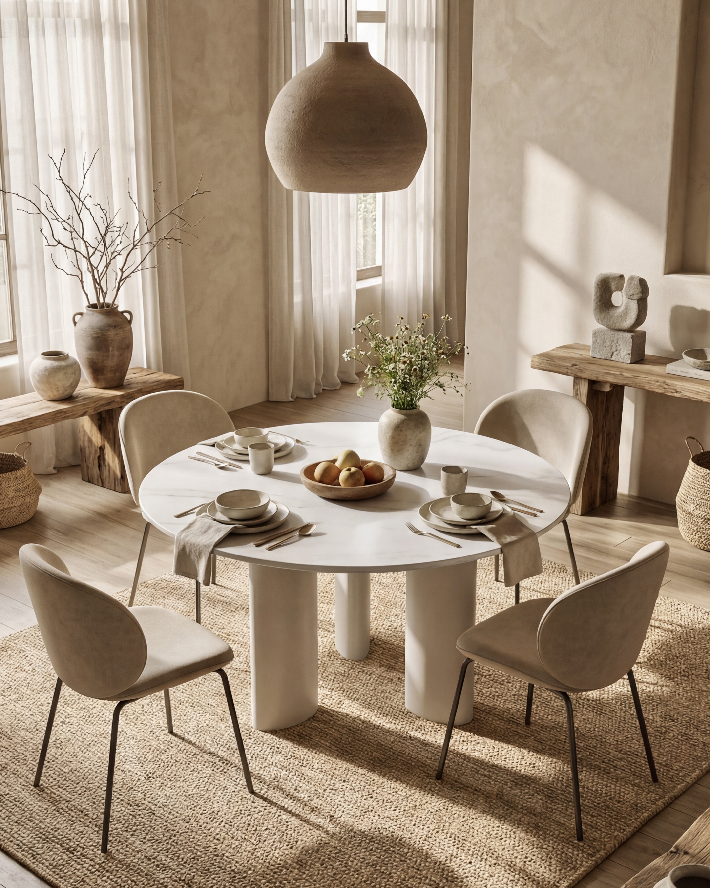 Laura Round Dining Table