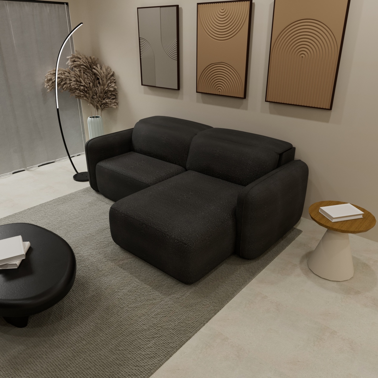 Devon Sofa - Manual Extendable Version