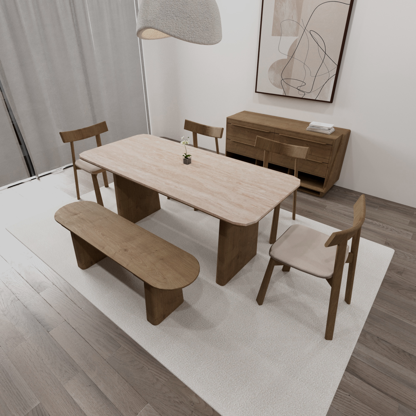 Austin Dining Bench