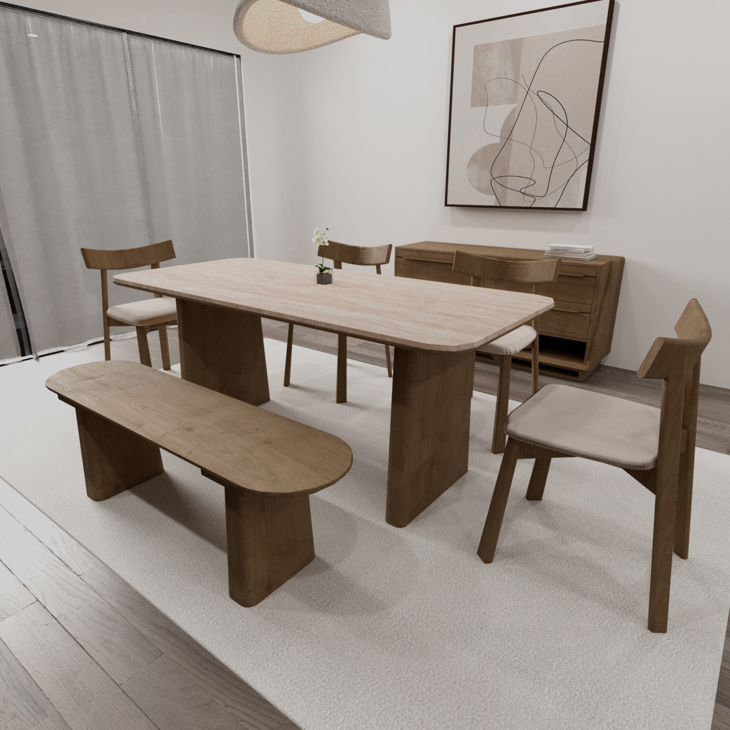 Austin Dining Bench