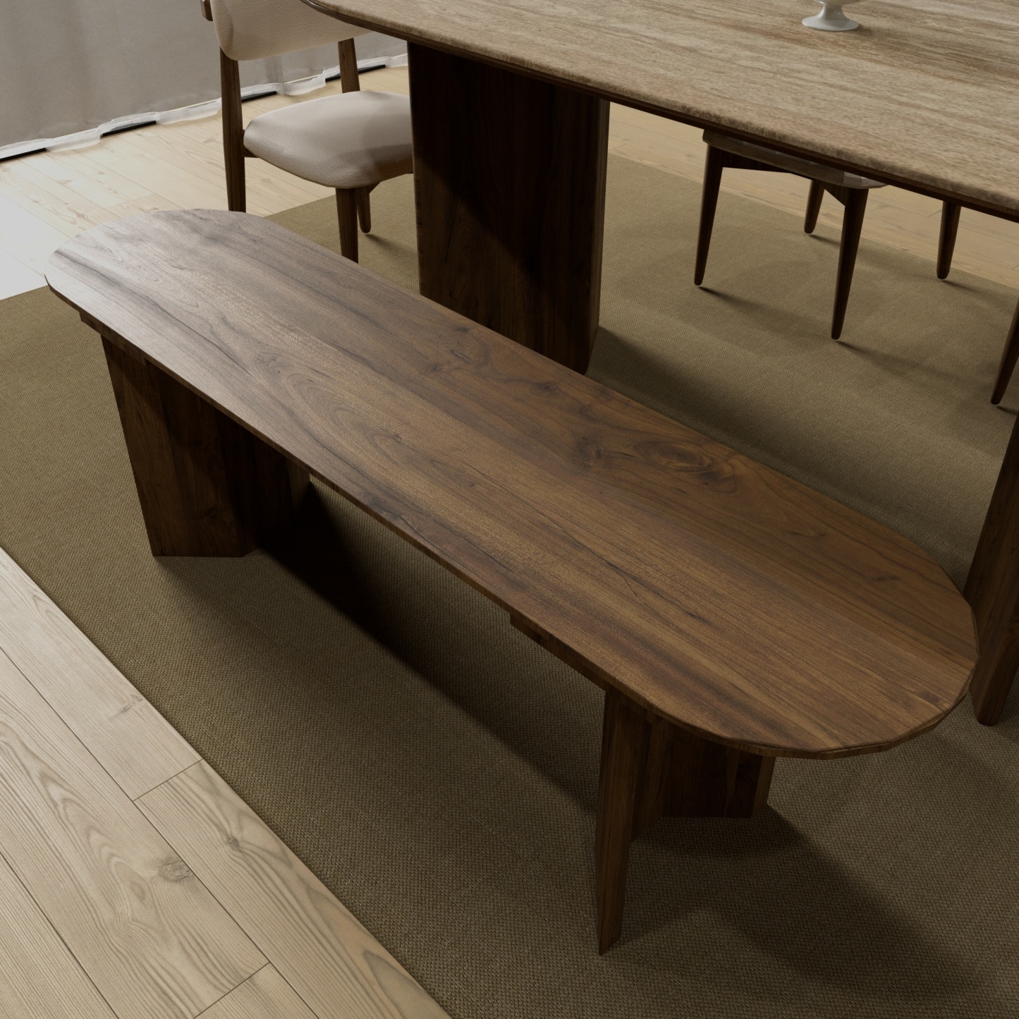 Rumi Dining Bench